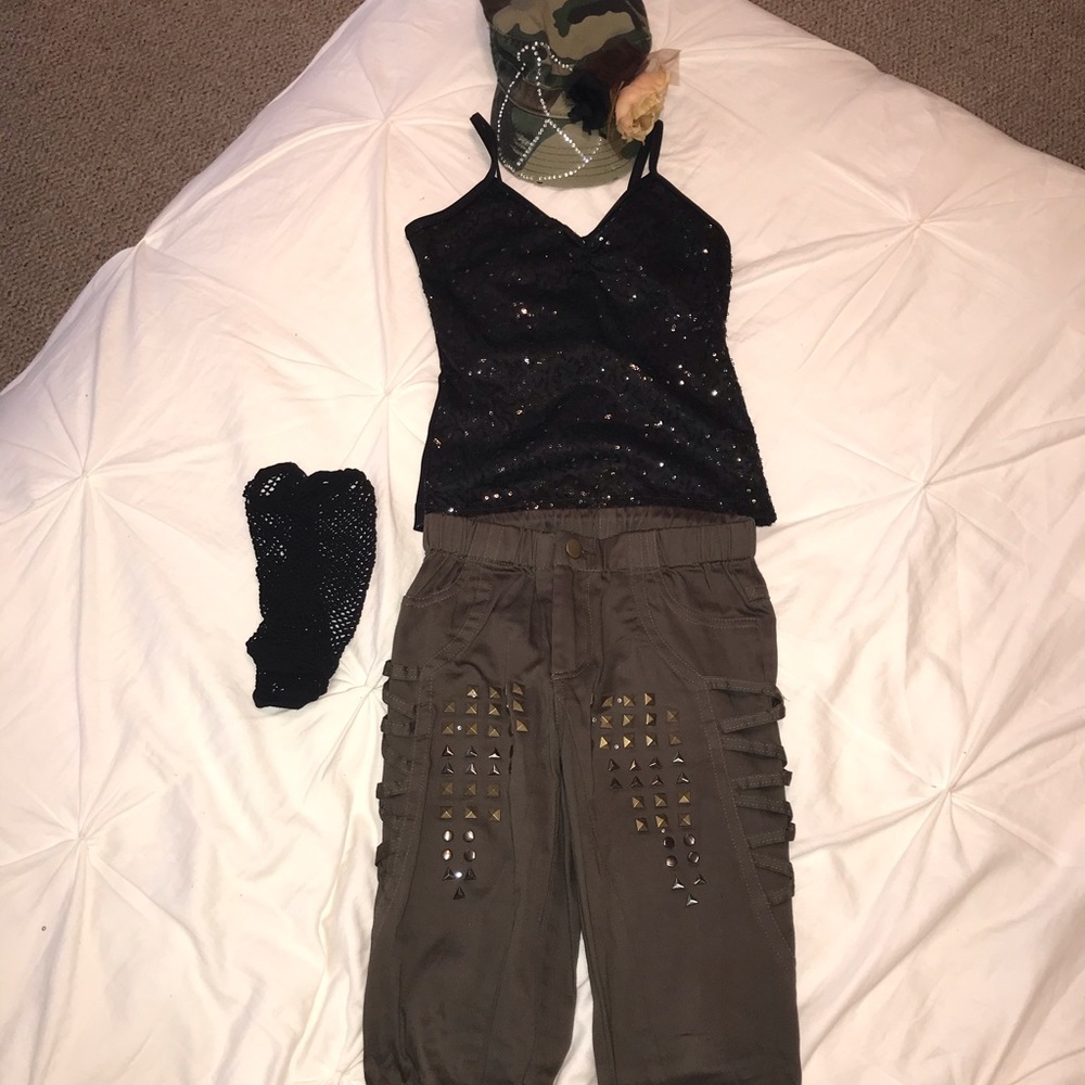 camo dance costume
